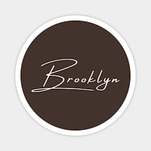 Brooklyn Cursive Magnet